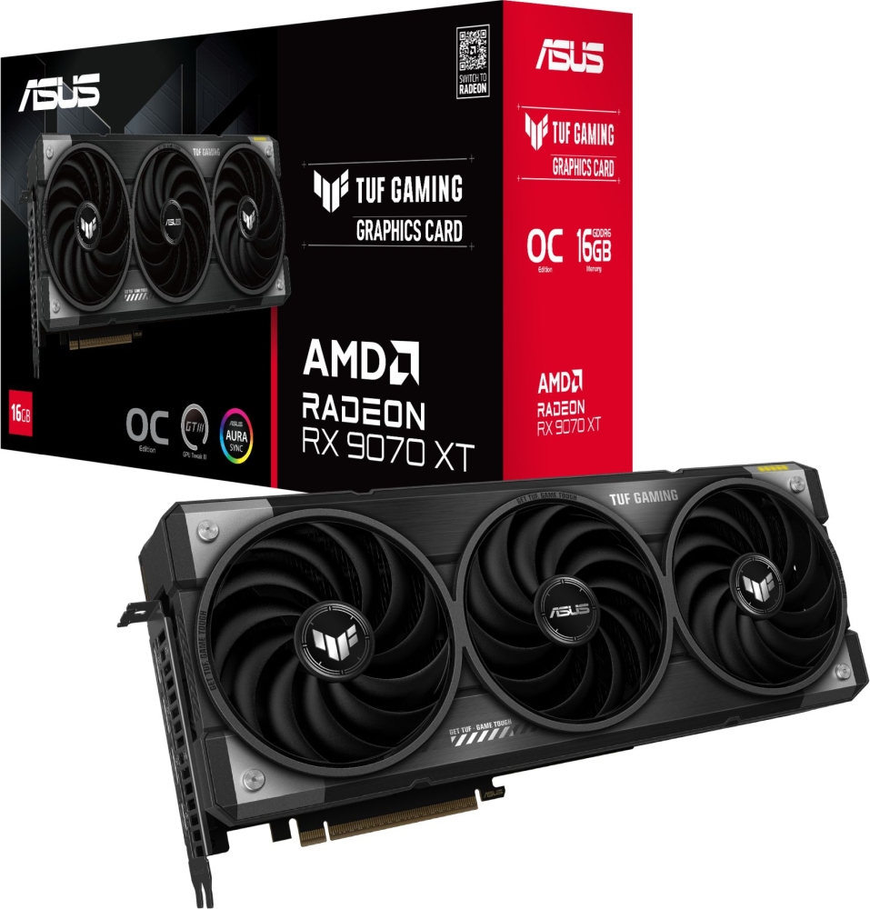 Asus TUF Gaming RX 9070XT 16GB GDDR6 OC