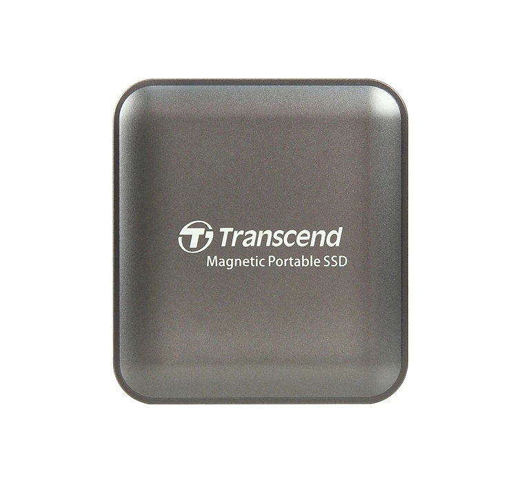 Transcend 2TB, External SSD, ESD420C, USB 20Gbps, Type C, Magsafe, Iron Gray