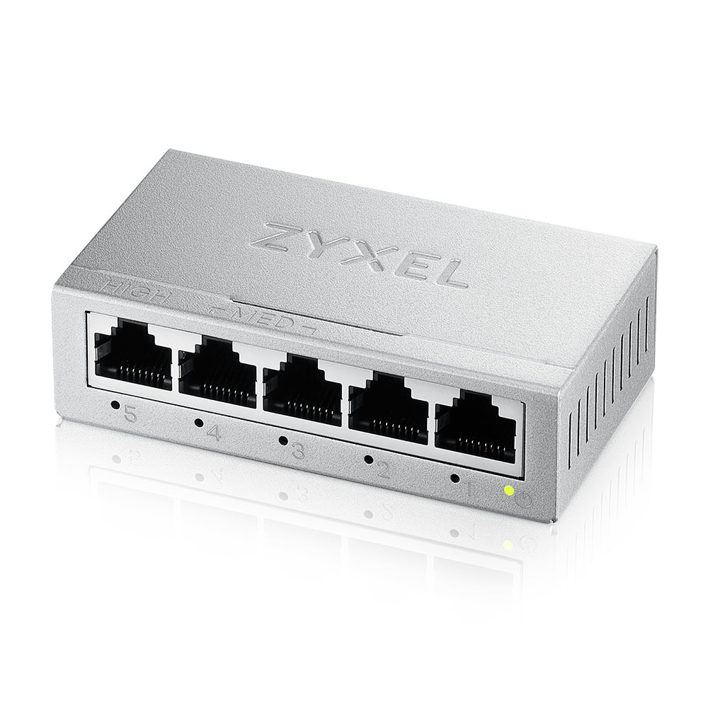 ZyXEL GS-105B v5, 5-Port MINI Desktop Gigabit Ethernet Switch