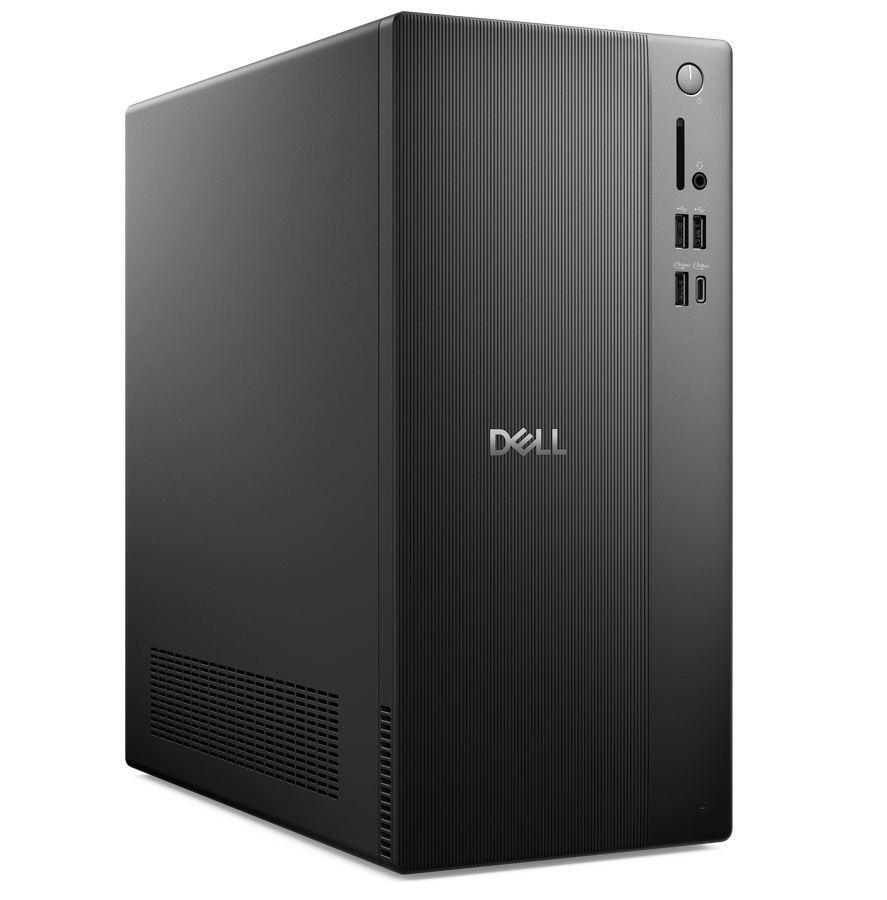 Dell Pro Tower Essential QVT1260, Intel Core i3 14100 (12 MB cache, 4 Cores, up to 4.7GHz), 8GB, 8GBx1, DDR5, 4800MT/s, 512GB M.2 PCIe, Intel UHD Graphics 730, Wi-Fi 6, Bulgarian Keyboard&Mouse, 180W, Ubuntu, 3Y PS