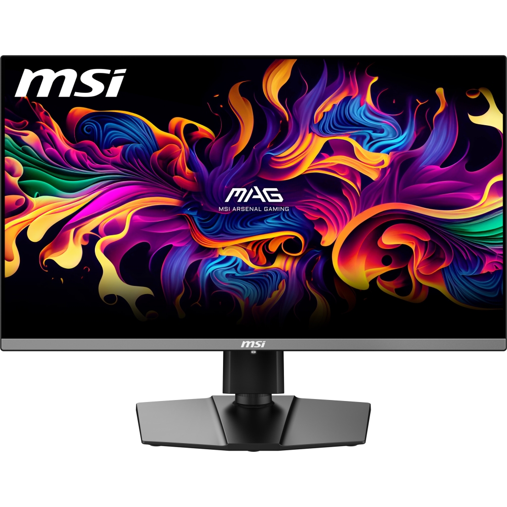 MSI MAG 272QP QD-OLED X50 Gaming Monitor, 26.5", 0.03ms, 500Hz, 2560x1440, G-SYNC, AMD FreeSync Premium Pro, AI Vision, Console Mode, ClearMR 21000, HDR True Black 500, Type-C(15W PD), DP(1.4a), 2xHDMI(2.1), Pivot, Heigh Adj., VESA 100, Black, 8kg