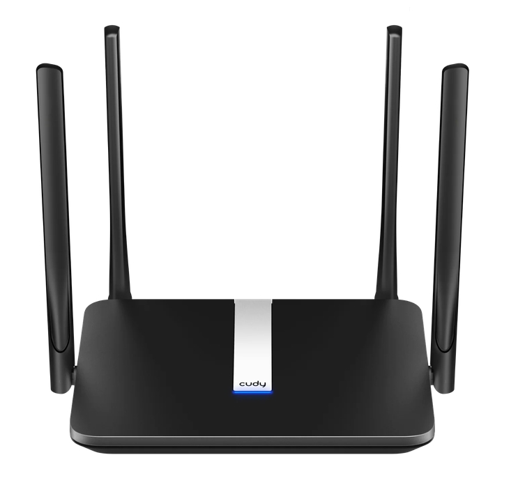 Cudy LT500 Wi-Fi Mesh 4G LTE Cat4 Router AC1200, 1200Mbps Wi-Fi, build-in 4G LTE modem, 300Mbps at 2.4GHz + 867Mbps at 5GHz, 4 10/100M RJ45 Ports, Nano SIM Slot