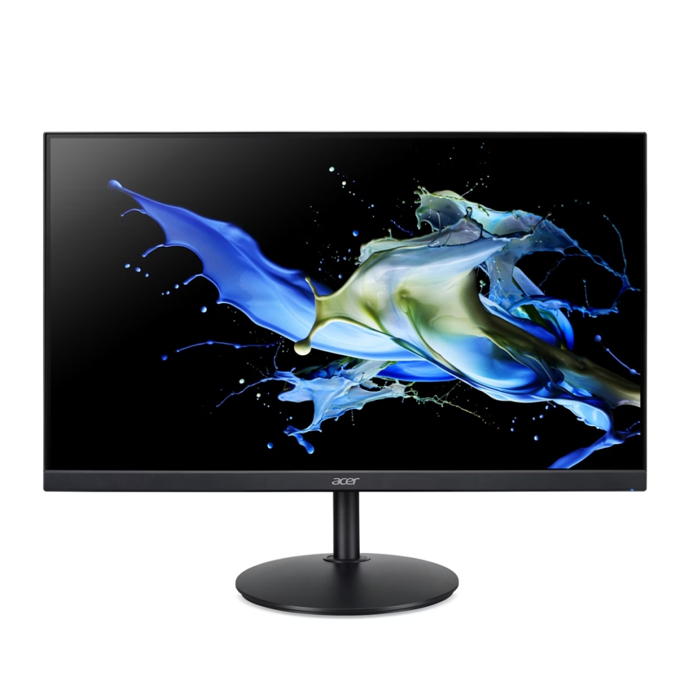 Acer Vero CB242YGbipr, 23.8" FHD (1920x1080) IPS, ZeroFrame 120Hz Adaptive Sync, 1ms (VRB), 250nits, VGA, HDMI, DP, Audio In/Out, Ergostand, EnergyStar, EPEAT Gold, Energy Efficiency Class B, Black, 3Y