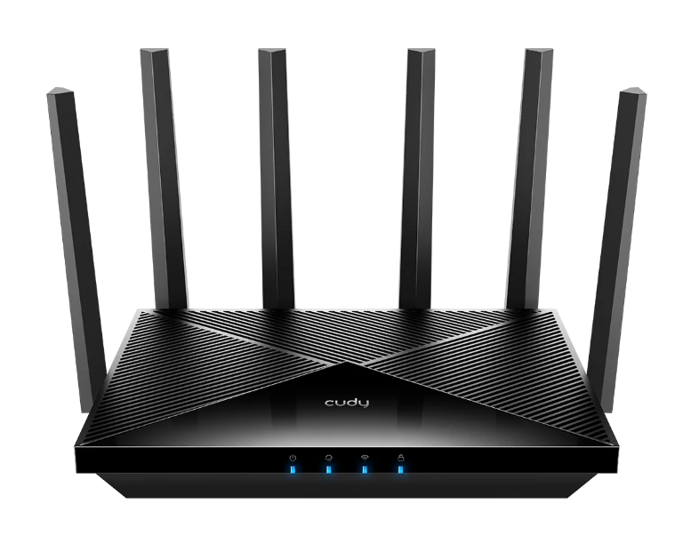 Cudy WR6500H BE6500 2.5G Wi-Fi 7 Router 5764Mbps at 5GHz + 688Mbps at 2.4GHz 4 x 10/100/1000Mbps Ports