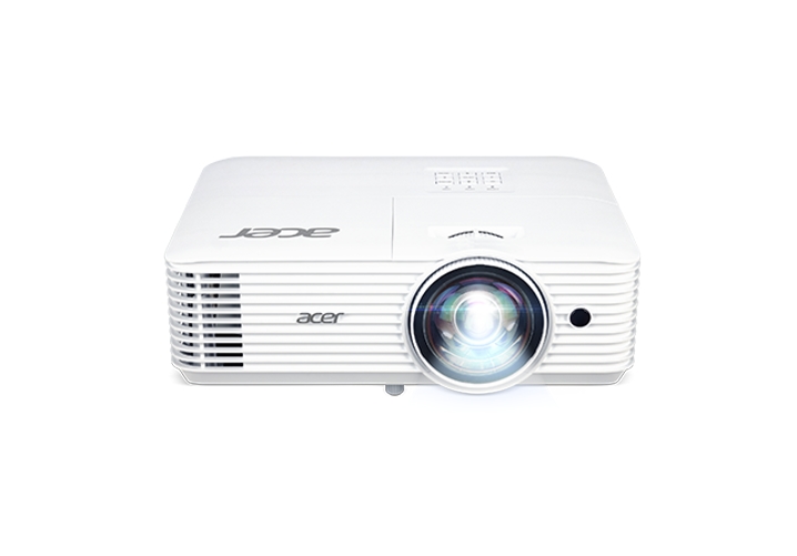 Acer Projector H6518STi, DLP, Short Throw, 1080p (1920x1080), 3,500 ANSI Lumens, 10000:1, 3D ready, Wireless dongle included, 2xHDMI, VGA in, Audio in/out, DC Out (5V/1A,USB Type A), RS232, Speaker 3W, White
