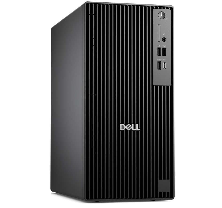 Dell Pro Tower Plus QBT1250, Intel Core Ultra 7 265 (13 TOPS NPU, 20 cores, up to 5.3GHz), 16GB: 1 x 16GB, DDR5, up to 5600 MT/s, 512GB SSD, Integrated Graphics, 8x DVD+/-RW, Keyboard&Mouse, 260W, Ubuntu, 3Y PS