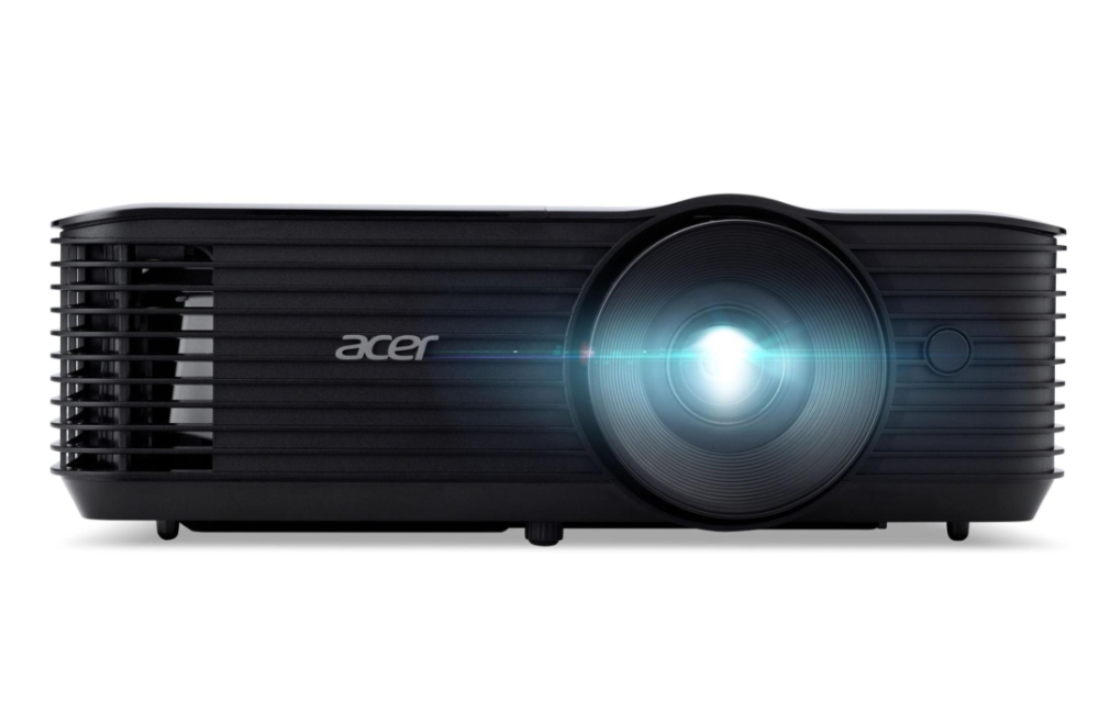 Acer Projector X129H, DLP, XGA (1024x768), 4800 ANSI Lumens, 20000:1, 3D, HDMI, VGA, RCA, Audio in, DC Out (5V/2A, USB-A), Speaker 3W, Bluelight Shield, LumiSense, 2.8kg, Black