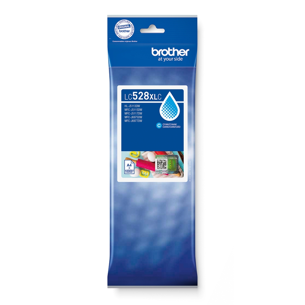 Brother LC528XLC Cyan Ink Cartridge  - 10000 page yield
