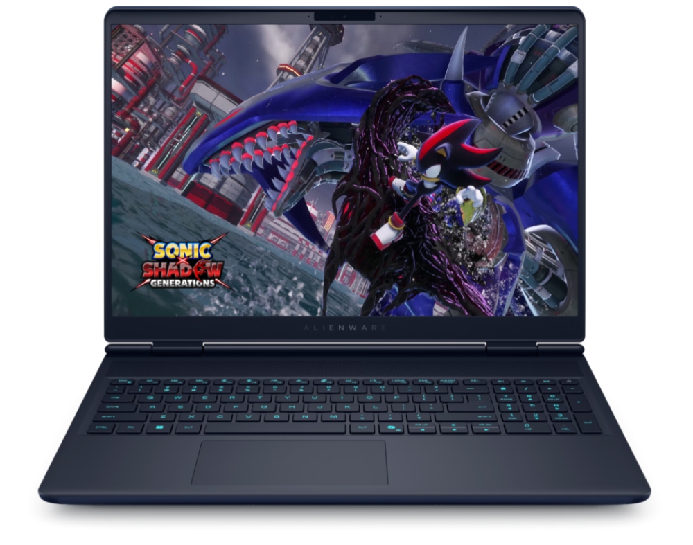 Dell Alienware 16X Aurora AC16251, Intel Core Ultra 7 255HX (30MB, 20C, 1.8 to 5.2 GHz P-Core), 16" WQXGA (2560x1600) 240Hz, 3ms, 32GB, 2x16GB, DDR5, 5600 MT/s, 1TB SSD, NVIDIA RTX 5060 8GB GDDR7, HD Cam, and Mic, Wi-Fi 7, AlienFX RGB, Win11 Pro, 3Y BO
