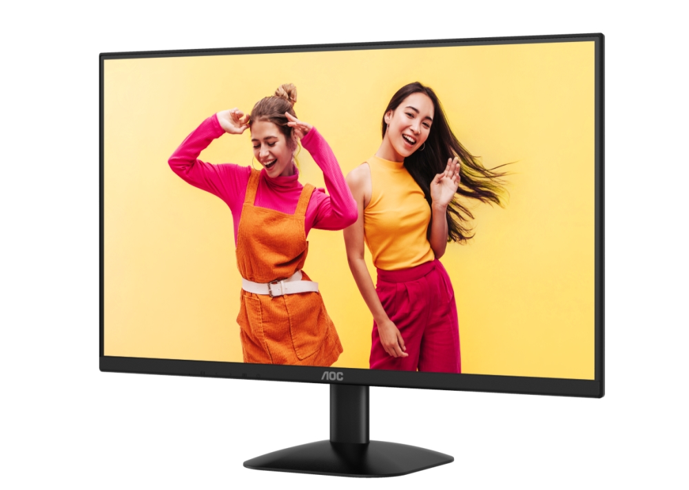 AOC 24B35HM2, 23.8" VA WLED, 1920x1080@100Hz, 4ms GtG, 1ms MPRT, 300cd m/2, 4000:1, Mega Infinity DCR, Adaptive Sync, FlickerFree, Blue Light Soft., Tilt, D-SUB, HDMI