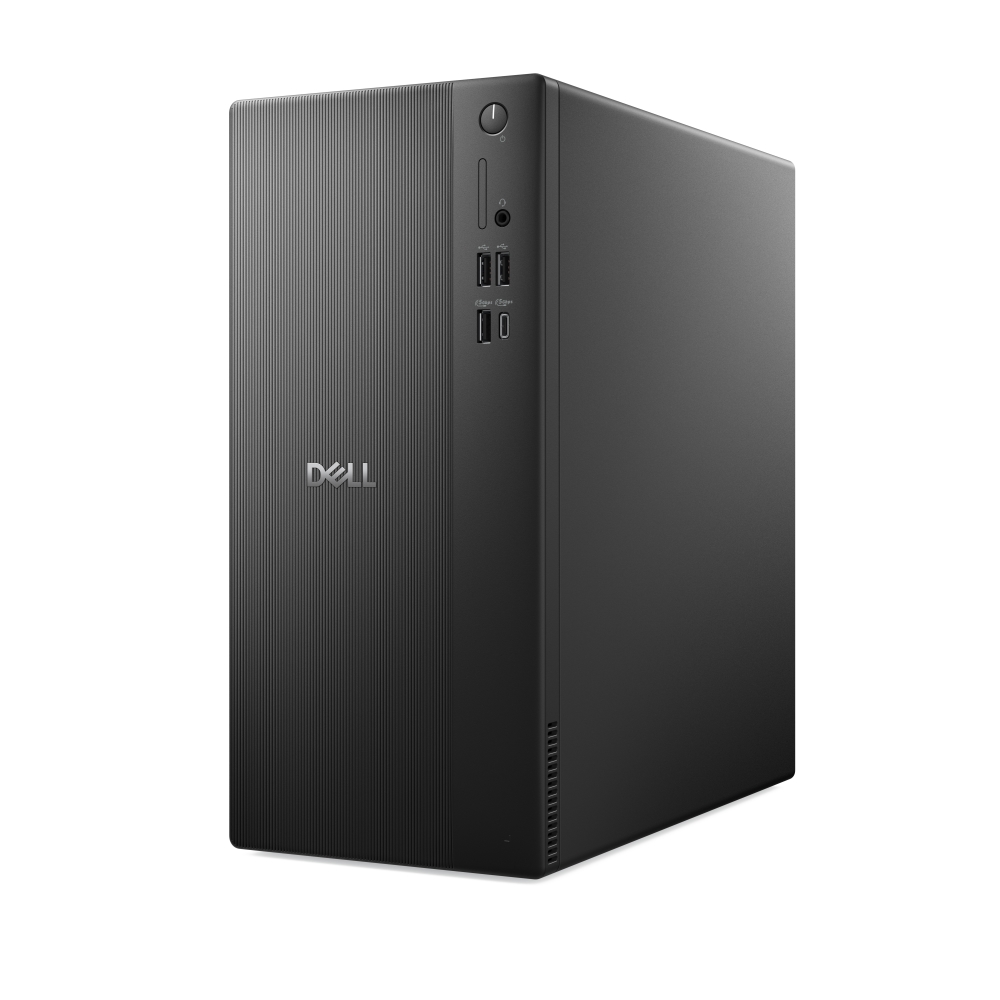Dell Tower ECT1250, Intel Core i3 14100 (12 MB cache, 4 Cores, 8 threads, up to 4.7GHz), 8GB, 8GBx1, DDR5, 4800MT/s, 512GB M.2 PCIe NVMe SSD, Intel UHD Graphics 730, Wi-Fi 6, Bulgarian Keyboard&Mouse, 180W, Win 11Pro, 3Y PS