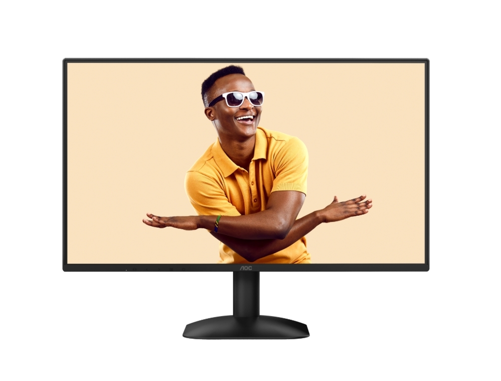 AOC 24B31H, 23.8" IPS WLED, 1920x1080@120Hz, 4ms GtG, 1ms MPRT, 300cd m/2, 1500:1, 20M:1 DCR, Adaptive Sync, FlickerFree, Anti Blue Light, Tilt, D-SUB, HDMI