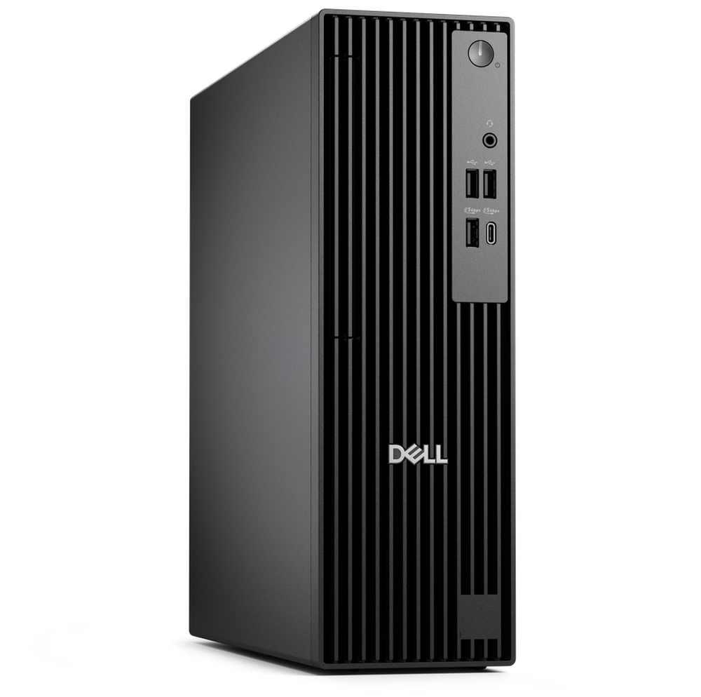 Dell Pro Slim QCS1250, Intel Core Ultra 7 265 (13 TOPS NPU, 20cores, up to 5.3GHz), 16GB: 1x16GB, DDR5, up to 5600 MT/s, 512GB SSD TLC, Integrated Graphics, Bulgarian Keyboard&Mouse, 180W, Win 11Pro, 3Y PS