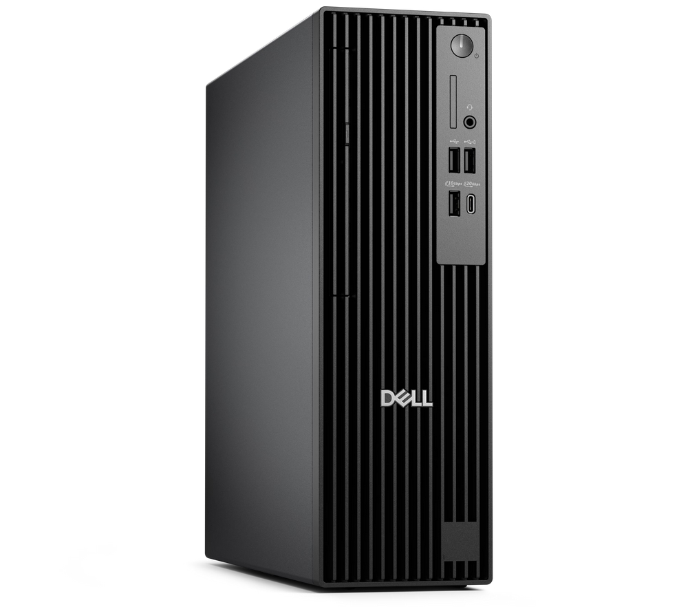 Dell Pro Slim Plus QBS1250, Intel Core Ultra 7 265 (13 TOPS NPU, 20 cores,up to 5.3GHz), 16GB: 1 x 16GB, DDR5, up to 5600 MT/s, 512GB SSD TLC, Integrated Graphics, Wi-Fi 6E, Bulgarian Keyboard&Mouse, 260W, Ubuntu, 3Y PS