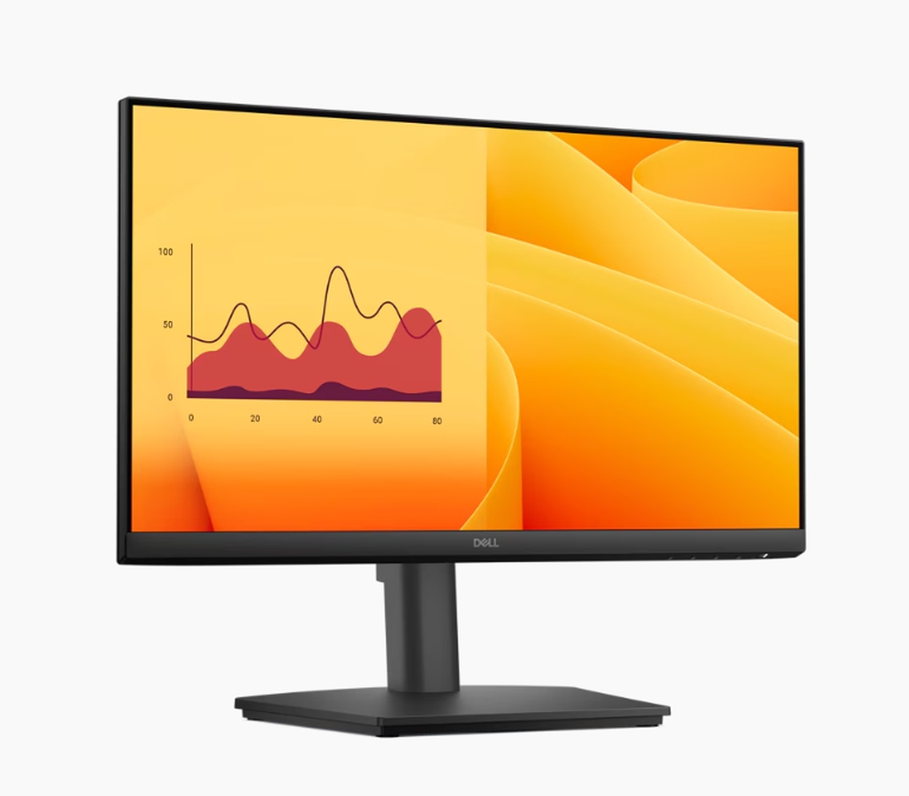 Dell E2225HSM, 21.5" Edge LED Anti-Glare, VA Panel, 5ms GTG, 100 Hz, 3000:1, 250 cd/m2, Full HD 1920x1080, VGA, HDMI, Display Port, Speakers, Height-Adjustable, Pivot, Swivel, Tilt, Black