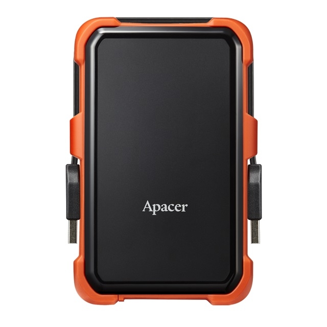 Apacer AC630, 1TB 2.5'' SATA HDD USB 3.2 Military-Grade Shockproof Portable Hard Drive