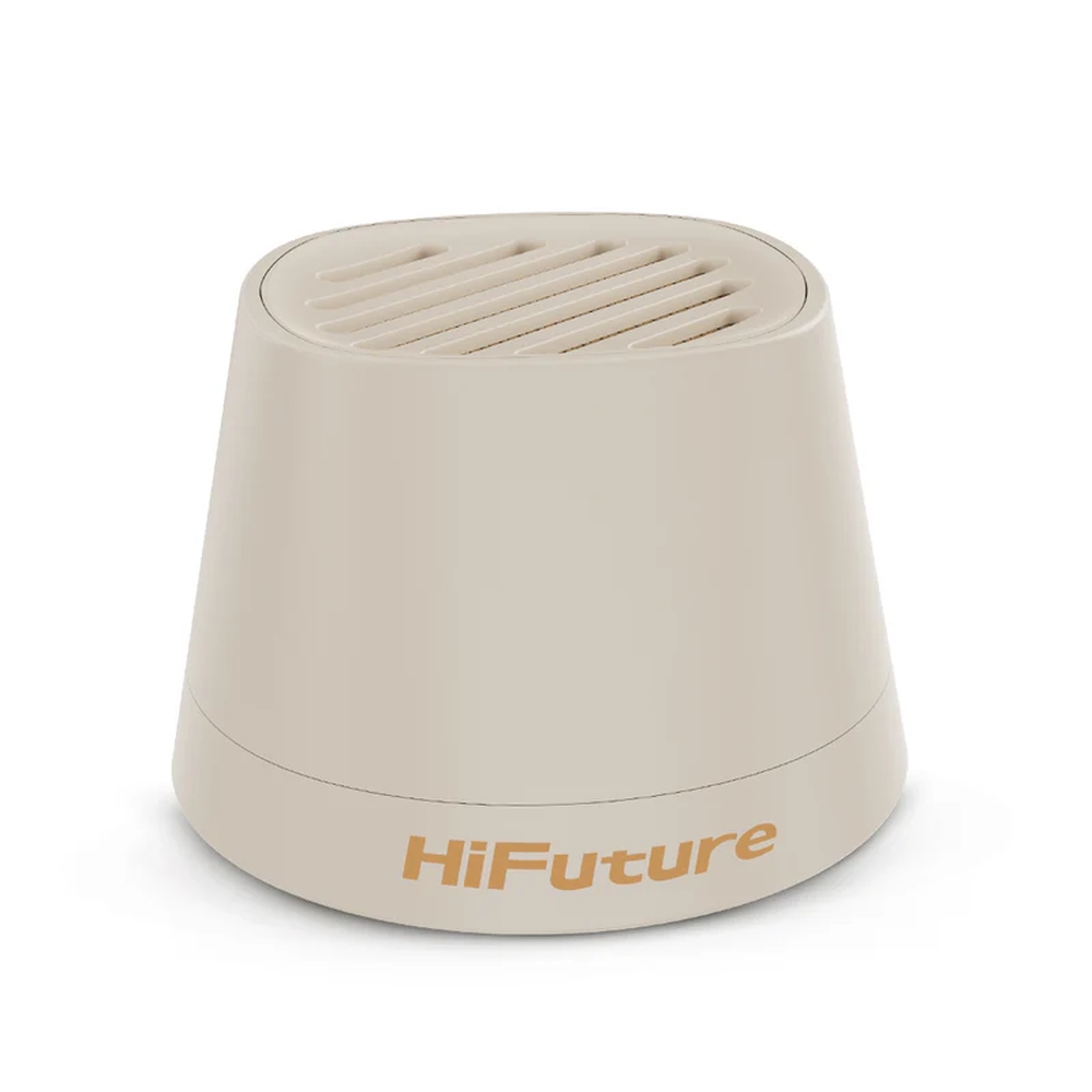 HiFuture Mega S Latte, Bluetooth 5.4, MagSafe, 5W Output, Built-in MIC support Handsfree, Pair to Play (TWS Mode), Up to 10 Hours Playtime, Wireless Charge (7.5W-15W), Phone Holder