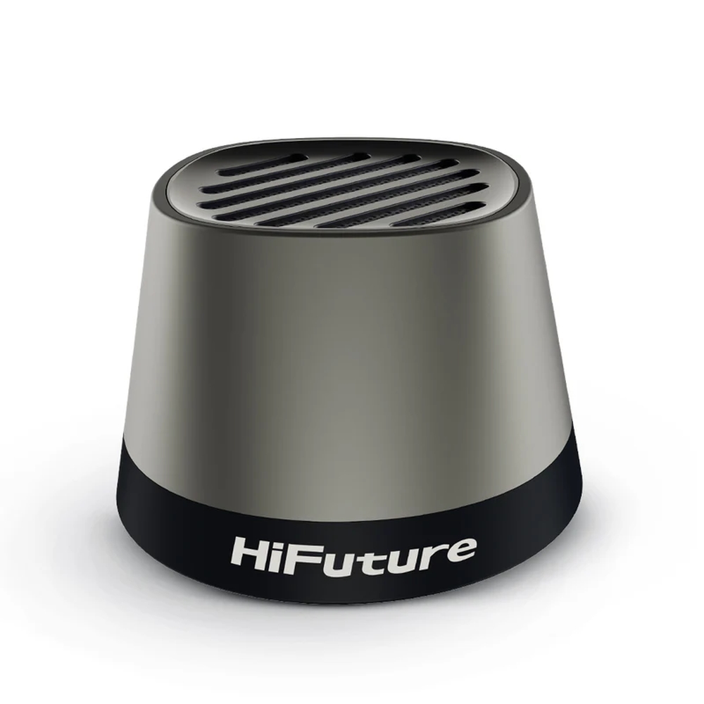 HiFuture Mega S Silver Grey, Bluetooth 5.4, MagSafe, 5W Output, Built-in MIC support Handsfree, Pair to Play (TWS Mode), Up to 10 Hours Playtime, Wireless Charge (7.5W-15W), Phone Holder