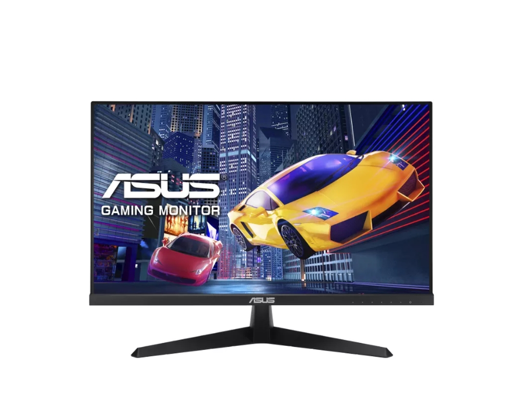 Asus VY249HGR Eye Care Gaming Monitor, 23.8 " FHD (1920 x 1080), IPS, 120Hz(OC), SmoothMotion, 1ms (MPRT), Adaptive Sync, Eye Care Plus technology, Blue Light Filter, Flicker Free, antibacterial treatment, Black