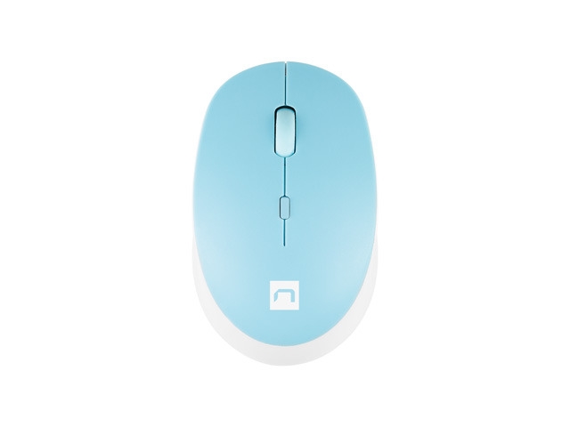 Natec Mouse Harrier 2, 1600 DPI Bluetooth 5.1 White-Blue